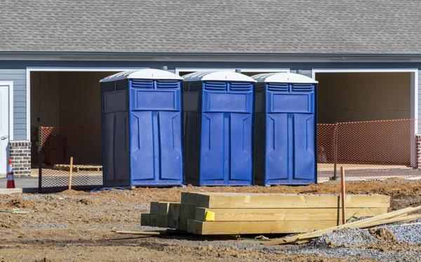 a construction site portable toilet needs adequate ventilation to prevent odors and improve air quality